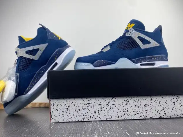 Official Maikesneakers Retro AJ4-1036660 (PE) Air Jordan Michigan 4 0412